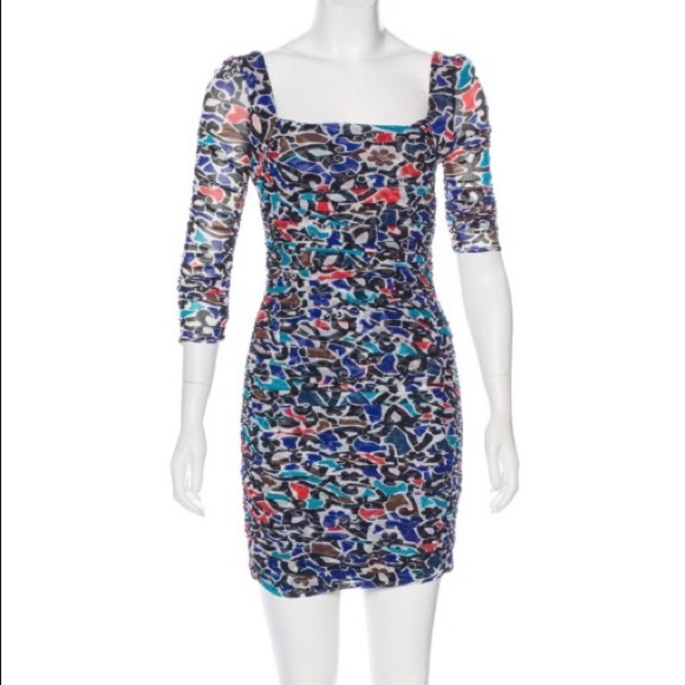 DVF “Uttana” Silk Dress